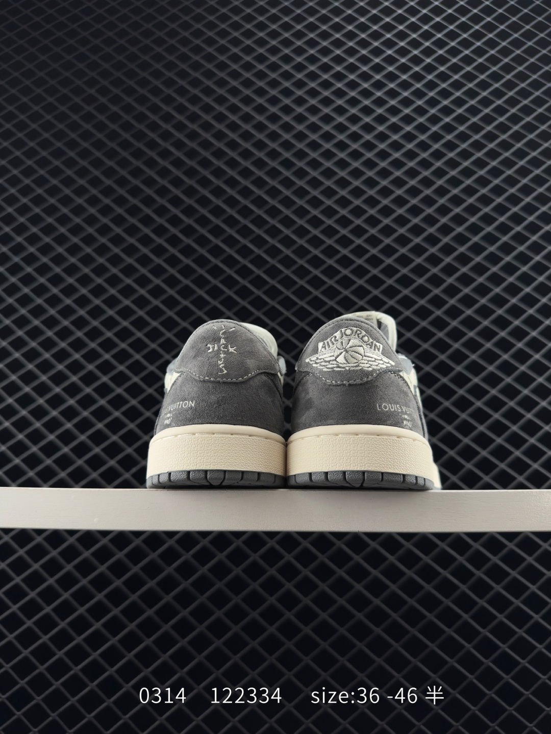 Travis Scott x Air Jordan 1 ” Reverse Mocha “